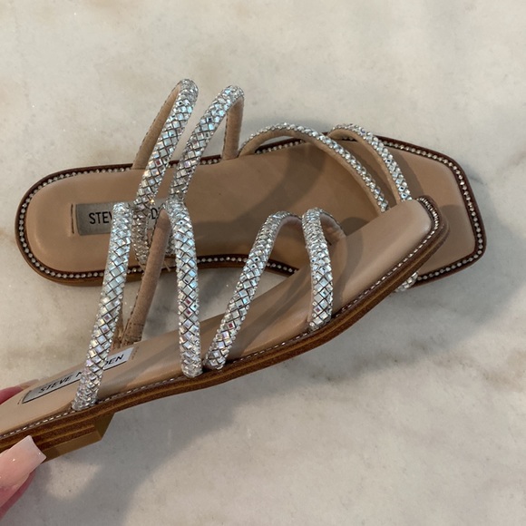 Steve Madden rhinestone sandals - Picture 3 of 4
